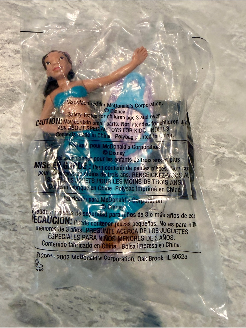 McDonald's 2002 Disney Lilo & Stitch Nani Vintage Happy Meal Toy #7 NIP